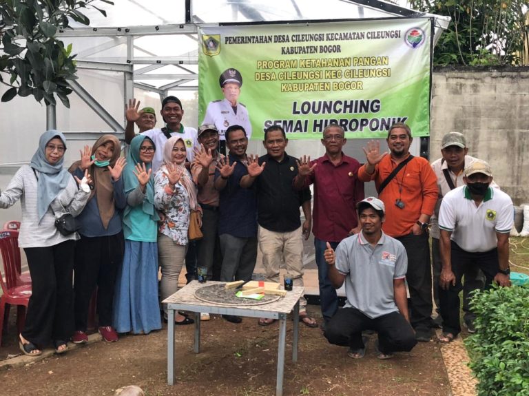Pemdes Cileungsi Launching Program Ketahanan Pangan