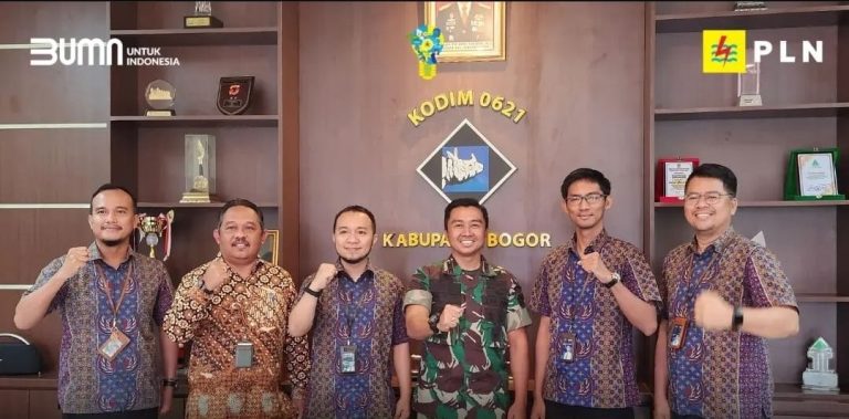 PLN Gunung Putri dan Kodim 0621 Kabupaten Bogor Sinergikan Peningkatan Pelayanan Ketenagalistrikan