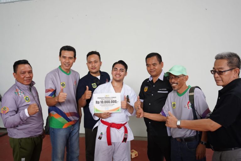 Cabor Karate Terus Sumbangkan Medali Emas Bagi Kabupaten Bogor