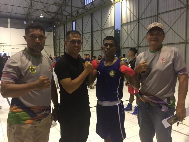 Sembilan Petinju Kabupaten Bogor PERKASA Lolos ke Babak Semifinal Porprov Jabar 2022.