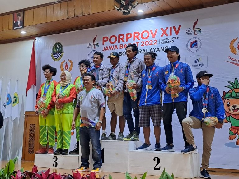 PERKASA Gantole Juara Umum Porprov Jabar 2022 Koleksi 8 Medali Emas