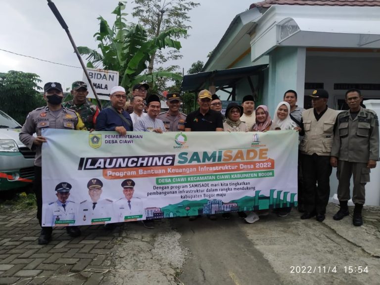 Belum Tersentuh Bantuan, Pemdes Ciawi Bangun Infrastruktur Jalan Tipar