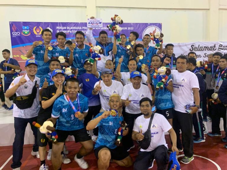 Tim Sepak Takraw Kota Bogor Raih Emas Beregu Putra Usai Kalahkan Garut 2-1