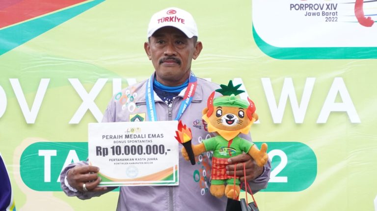 Kabupaten Bogor Petik Emas Single Putra Gateball Porprov Jabar 2022