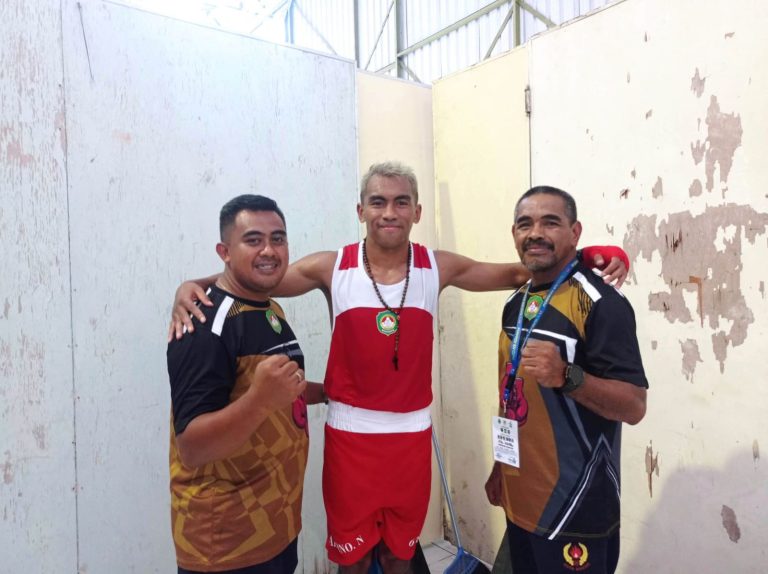 Kota Bogor Loloskan Tiga Petinju ke Final Porprov Jabar 2022