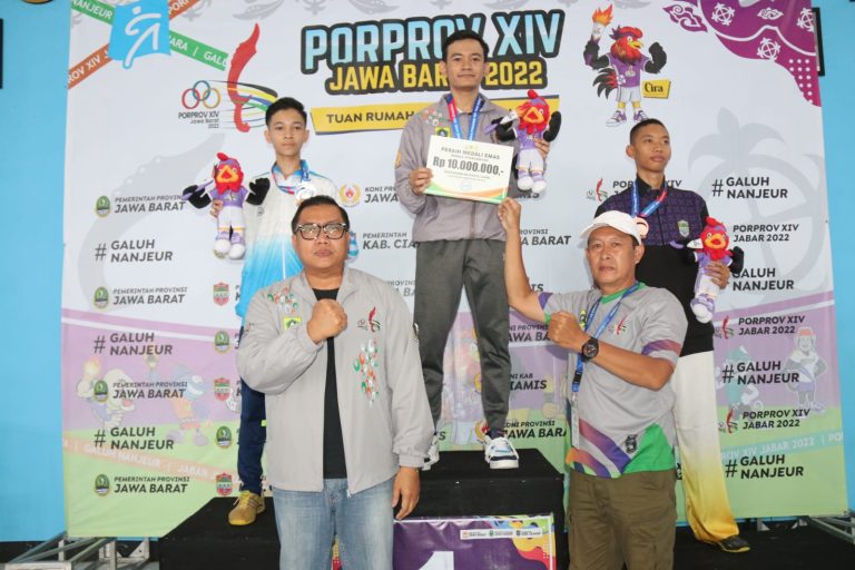 Kuasai Pertandingan, Atlet Wushu Nomor Taijhi Quan + Taijhi Jian Raih Satu Medali Emas