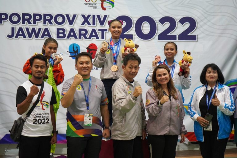 PERKASA Tim Senam Kabupaten Bogor Lampaui Target Medali