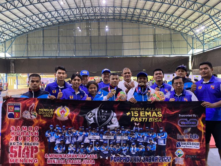 Kota Bogor Sabet Dua Medali Emas Cabor Sambo