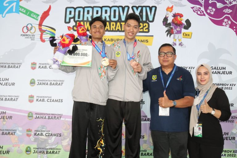 Fantastis, Tim Wushu Kabupaten Bogor Kembali Raih Medali Emas