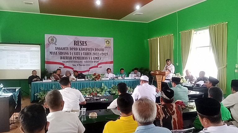 Reses Dewan di Nanggung, Banyak Gedung Sekolah Rusak Jadi Agenda Serius 