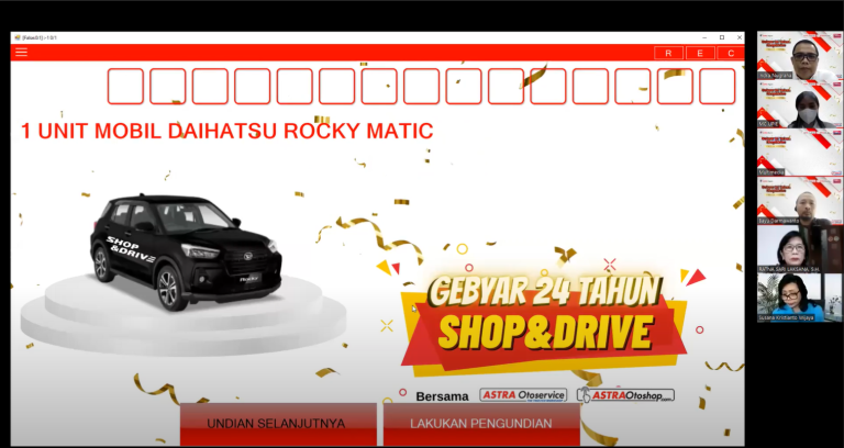 Shop&Drive Lakukan Undian Tahap Kedua Gebyar 24 Tahun