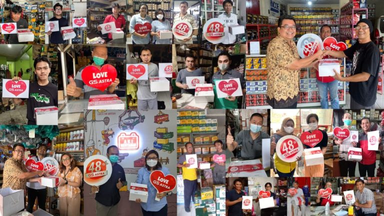 Rayakan Ulang Tahun ke-48, GS Astra Bagi Bingkisan ke 1.700 Retailers