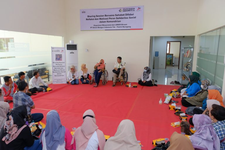 Peringati Hari Disabilitas Internasional, PT SBI Berikan Motivasi Bagi Sahabat Difabel dan Kelompok Dampingan