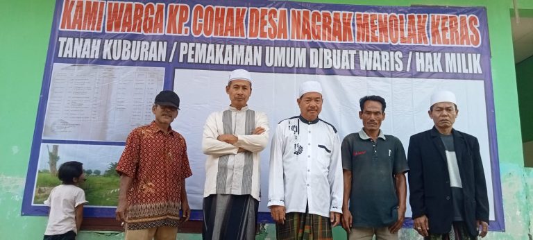 Warga Tolak Relokasi Pemakaman Cohak ke Lahan Kota Wisata