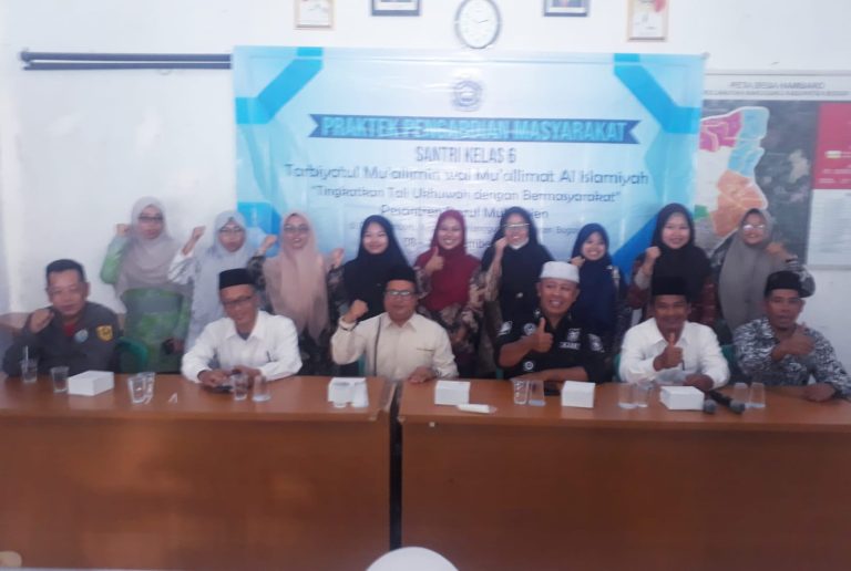 Pemdes Hambaro Terima dengan Baik Pelaksanaan PPM Pesantren Darul Muttaqien