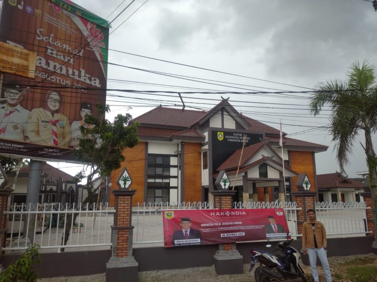 Rampung Dibangun, Kantor Kecamatan Dramaga Disayangkan Sejumlah OKP