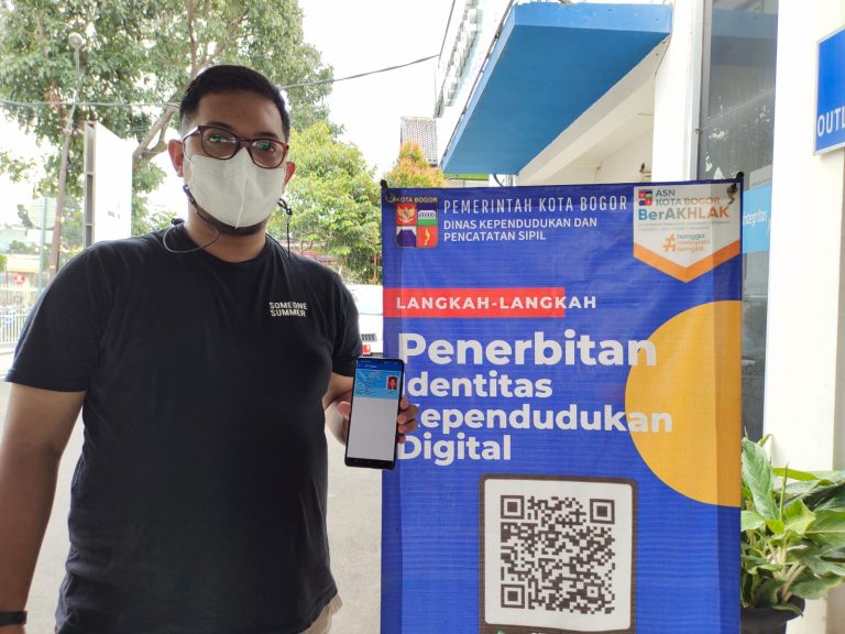 Disdukcapil Kota Bogor Sosialisasikan Pendaftaran dan Penggunaan Identitas di Kependudukan Digital