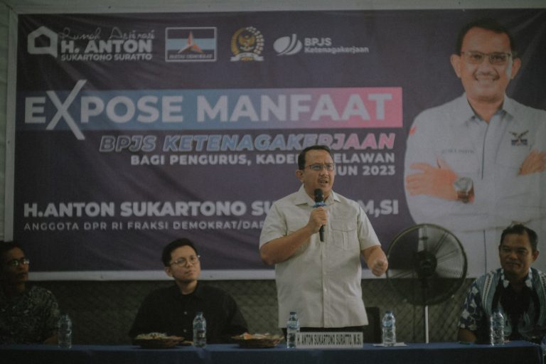 Rumah Aspirasi H. Anton Expose Manfaat BPJS Ketenagakerjaan