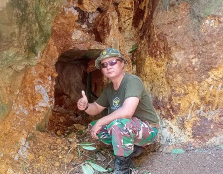 RPH Tutup Lubang Diduga Tambang Emas di Kaki Gunung Sanggabuana Tanjungsari
