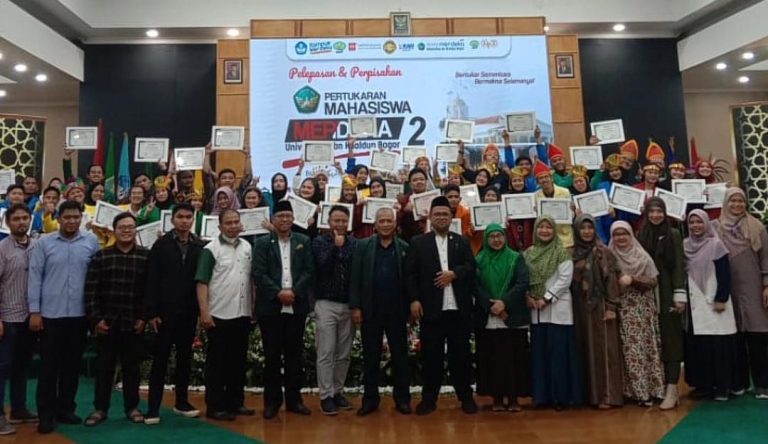 UIKA Bogor Lepas 45 Mahasiswa PMM dari 27 Perguruan Tinggi di Indonesia