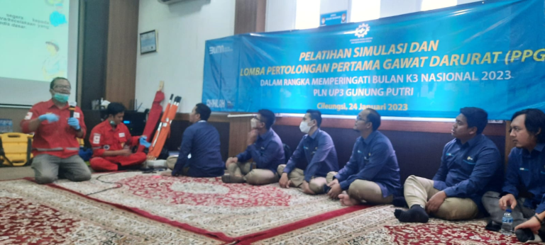 Peringatan Bulan K3 Nasional, Ini yang Dilakukan PLN UP3 Gunung Putri