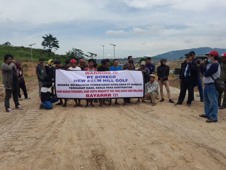 Belum Dibayar, Proyek Golf Hutomo Mandala Putra di Bogor Diboikot Kontraktor