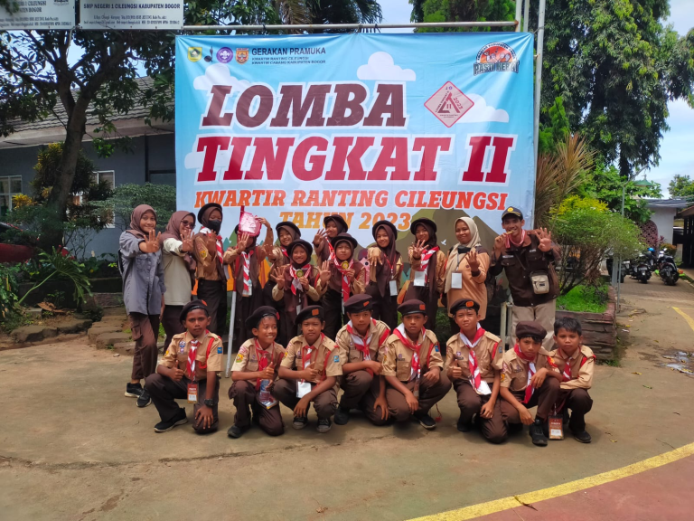 Lomba Tingkat II Penggalang Tahun 2023 Kwartir Ranting Cileungsi, Ini Prestasi yang Diraih Siswa SDN 4 Cipicung
