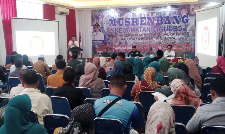 Forum Musrenbang Kecamatan Cigudeg Jadi Wadah Keluh Kesah Masyarakat 