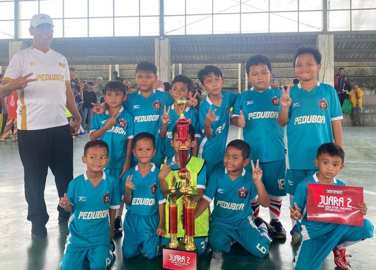 SDN Pengadilan 2 Raih Runner up Bogor Junior Futsal Tournament 2023