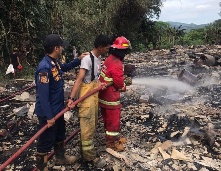 Terbakar Si Jago Merah, Satu Kandang Ayam di Pamijahan Rata dengan Tanah