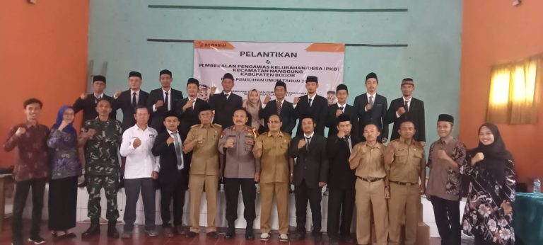 Jelang Pemilu 2024, 11 PKD di Nanggung Dilantik
