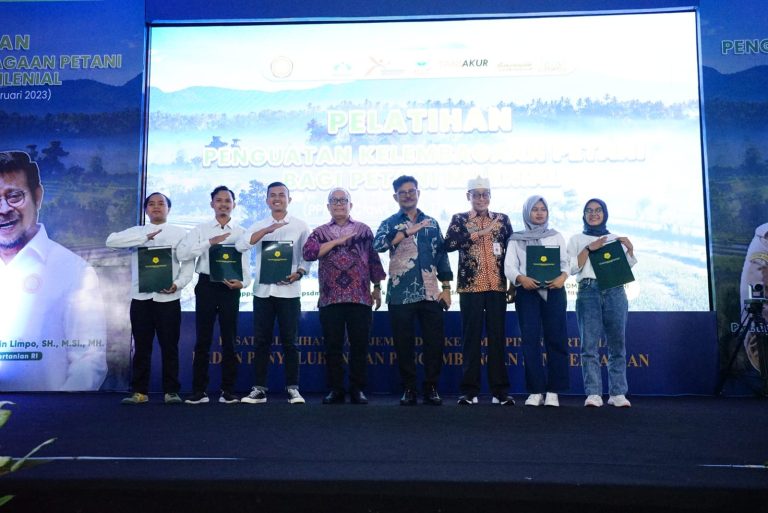 Pelatihan Petani Milenial, Mentan: Petani Muda Bisa Bergerak di Produksi dan Pengolahan