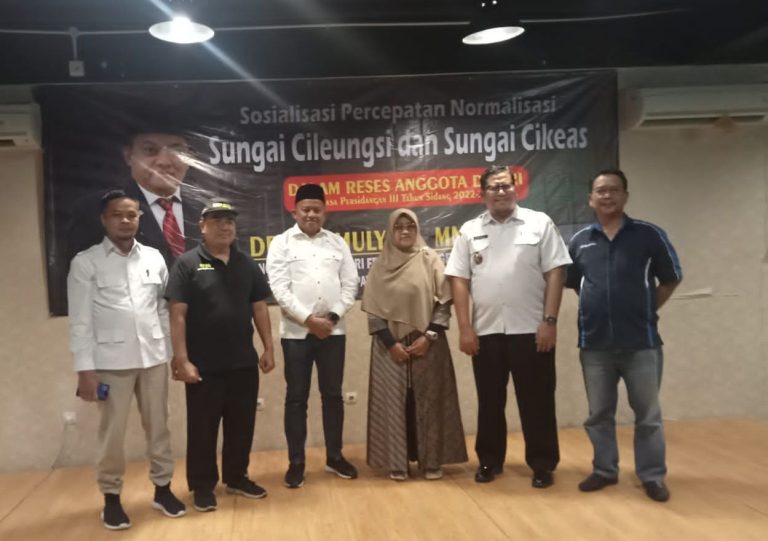 Kunjungi Desa Bojong Kulur, H.Mulyadi Pastikan Soal Normalisasi Sungai Cileungsi – Cikeas