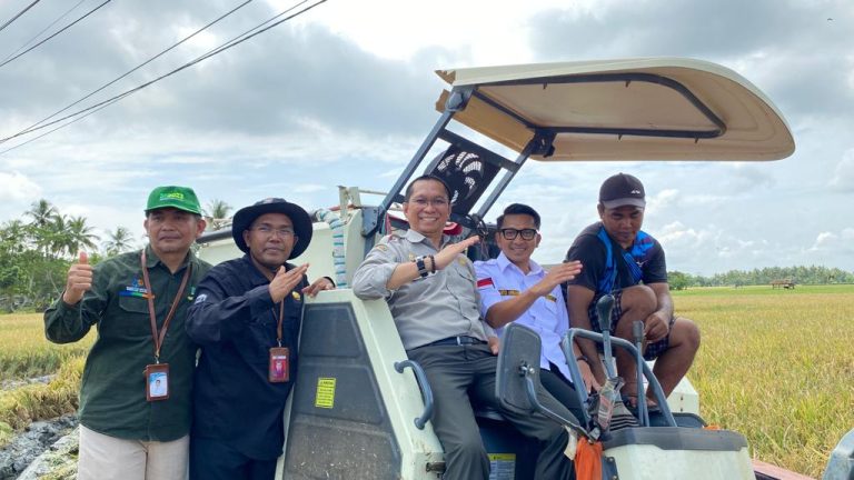 Kementan Gelar Panen Padi Nusantara Satu Juta Hektare, Petani Pandeglang Suka Cita