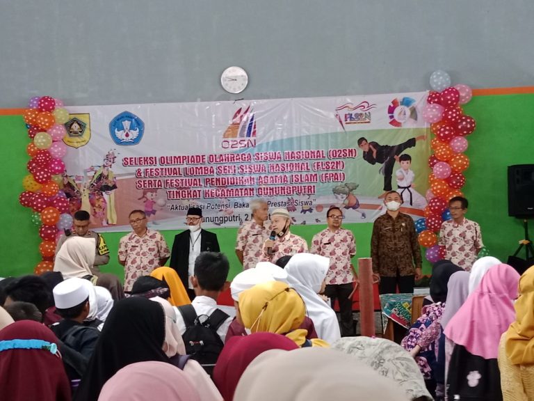 Cari Bibit Berbakat, Seleksi O2SN Tingkat Kecamatan Gunung Putri Resmi Dibuka