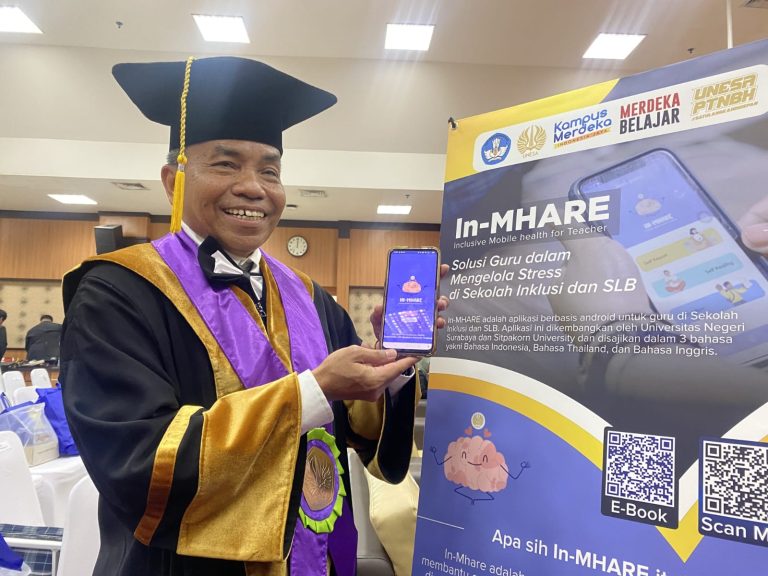 Unesa Luncurkan Tiga Aplikasi Khusus Disabilitas Bantu Guru di SLB