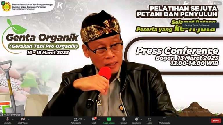 Kementan Gaungkan “Genta Organik” Sebagai Solusi Pupuk Mahal, Petani Siap Dilatih