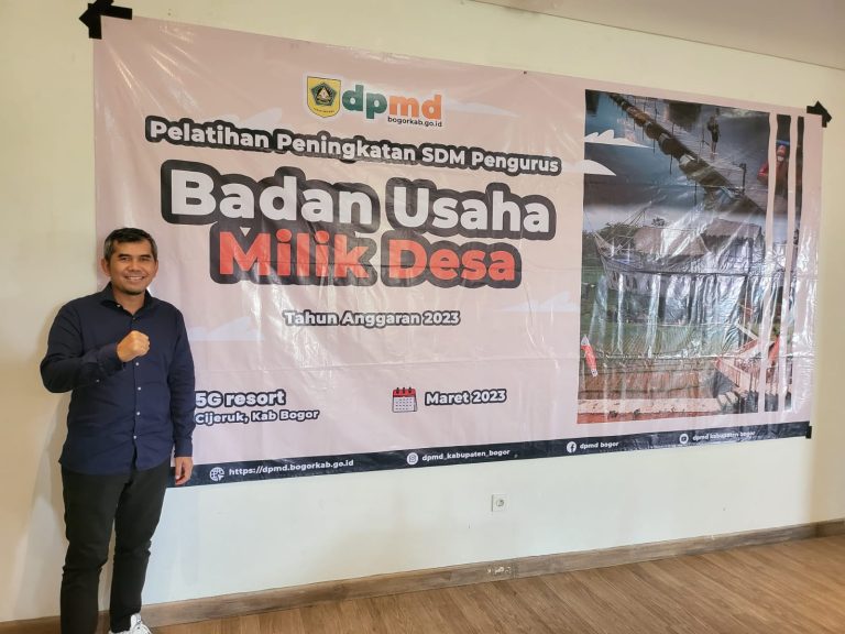 MS Jadi Pemerhati UU Desa, Siap Kerjasama Bangun Ekonomi Desa di Kabupaten Bogor