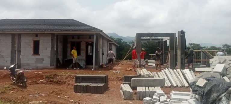 Resmi Dimulai, Bangunan Huntap di Nanggung Diharapkan Jadi Percontohan
