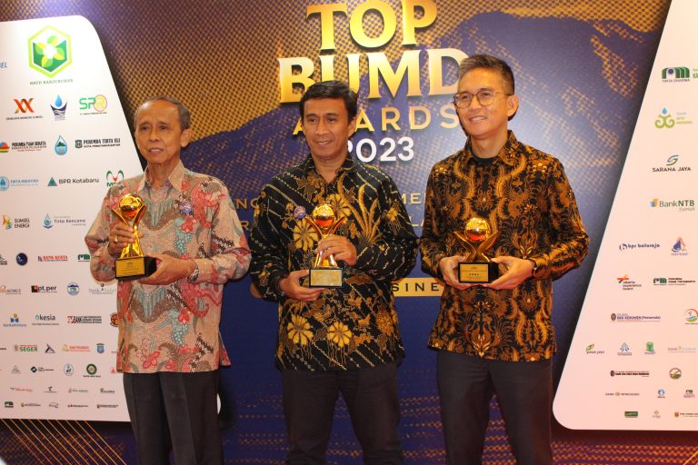 Bank Kota Bogor Raih TOP BUMD Award 2023