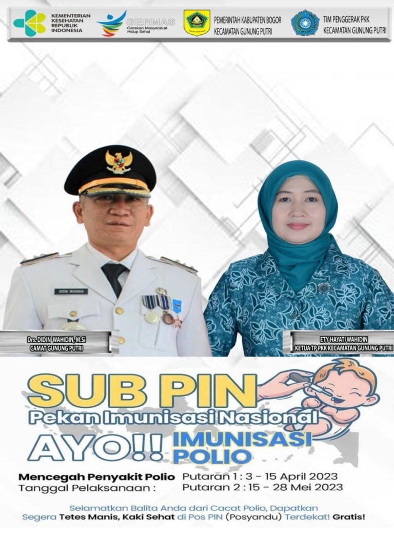 Pemerintah Kecamatan Gunung Putri Laksanakan Vaksinasi Serentak, Ini Pesan Didin Wahidin&nbsp;