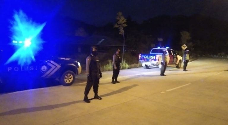 Jaga Kondusivitas, Pemdes Ciangsana Rutin Patroli Malam