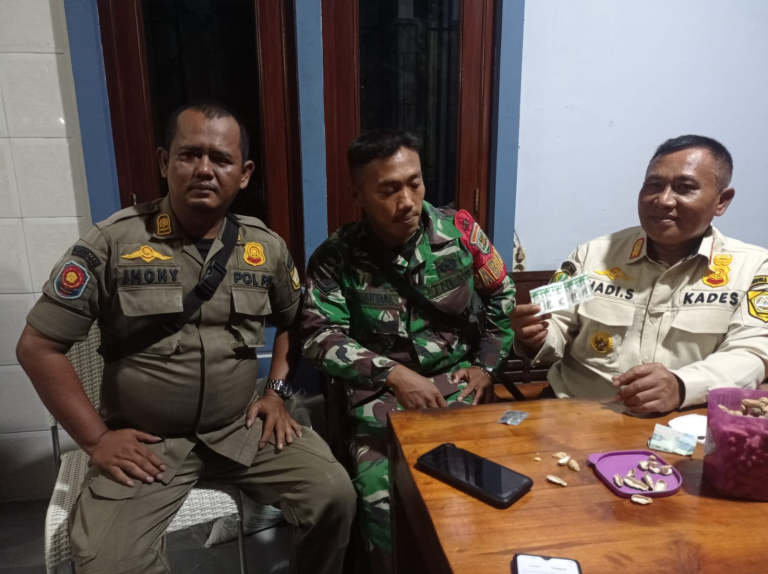 Penjual Obat Tramadol Berkedok Toko Kosmetik di Grebek Pemdes Sukamanah Jonggol