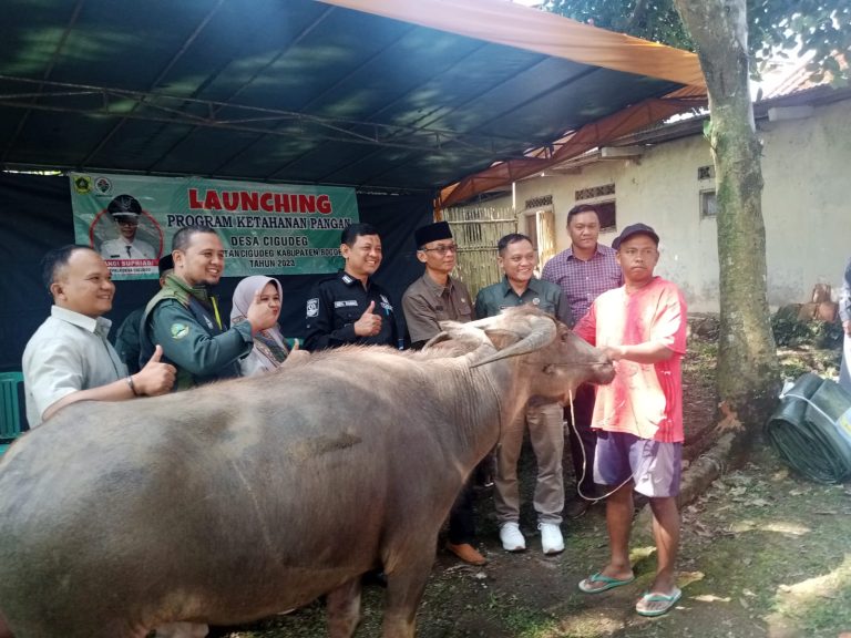 Desa Cigudeg Fokus Peternakan dalam Program Ketahanan Pangan