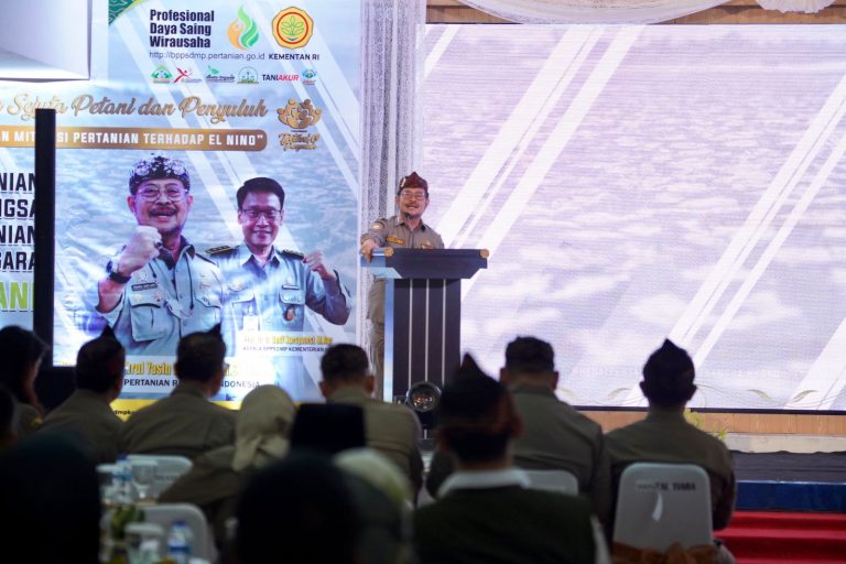 Pelatihan Petani ke-13 juta, Mentan SYL Minta Semua Bersiap Hadapi El Nino