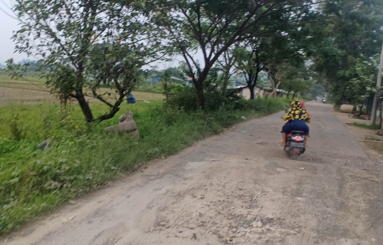 Jalan Raya Bojong-Ligarmukti Butuh Perbaikan