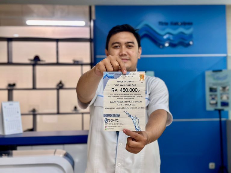 Perumda Tirta Kahuripan Kontribusi Wujudkan Visi Pemkab Bogor