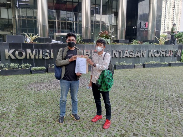 Gempar Laporkan Kadis di Kabupaten Bogor ke KPK