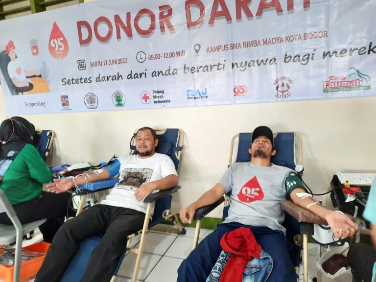 Donor Darah Alumni Rimba Madya 95: “Setetes Darah Selamatkan Jiwa Sesama”