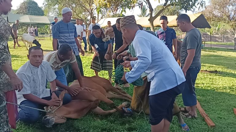 Danyon Yonif Raider 301/PKS: Mari Jadikan Momentum Idul Adha Makin Mempertebal Keimanan